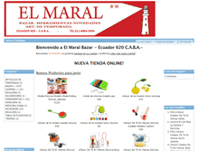 Tablet Screenshot of elmaral.com